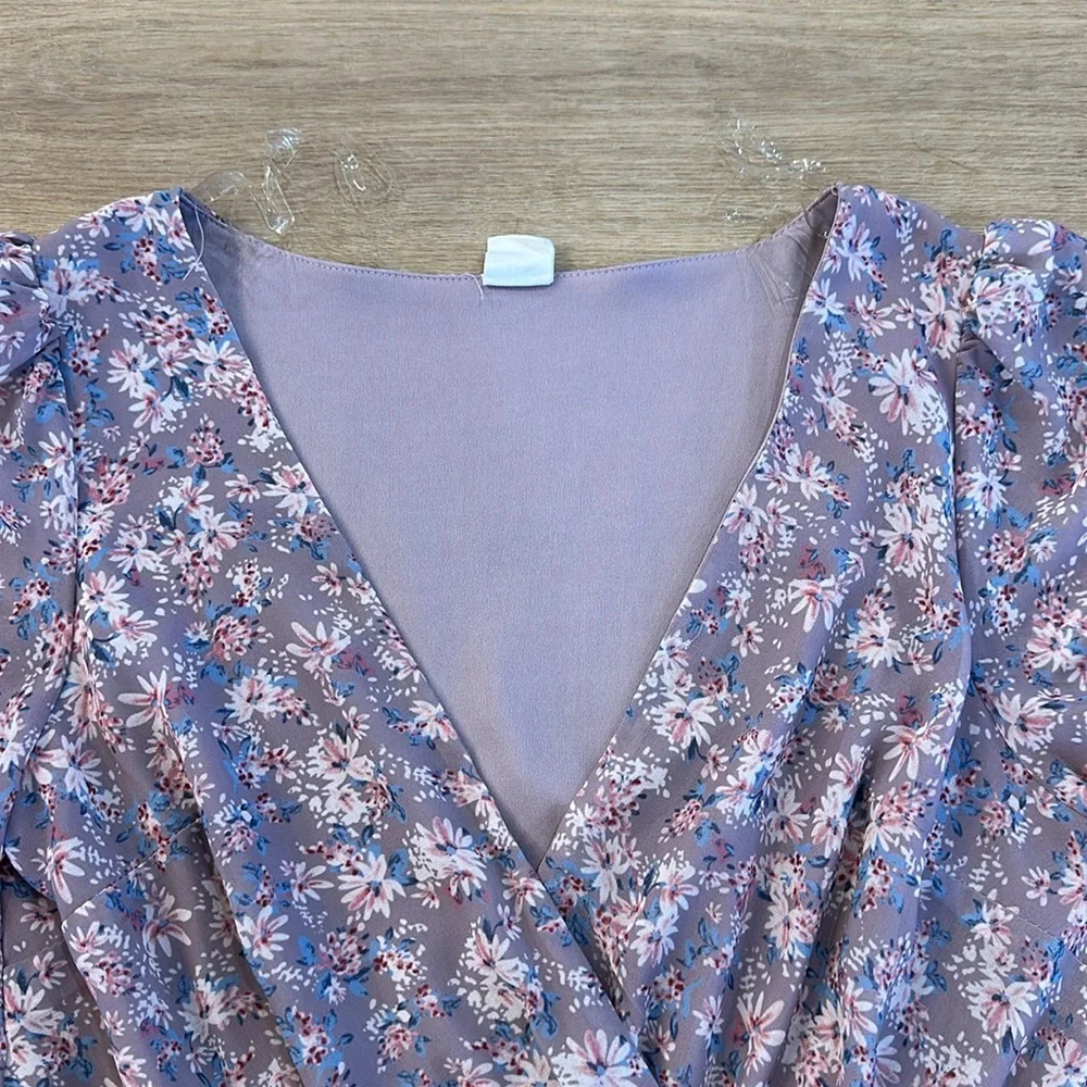 Mortise and Market Wrap Mini Dress - Picture 7 of 8